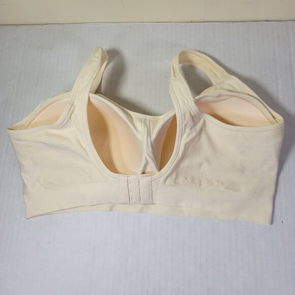 Truekind Beige Daily Comfort Wire Free Shaper Bra #10022 Size 3X - Picture 2 of 4
